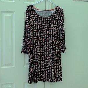 Boden sz 12 3/4-sleeve dress